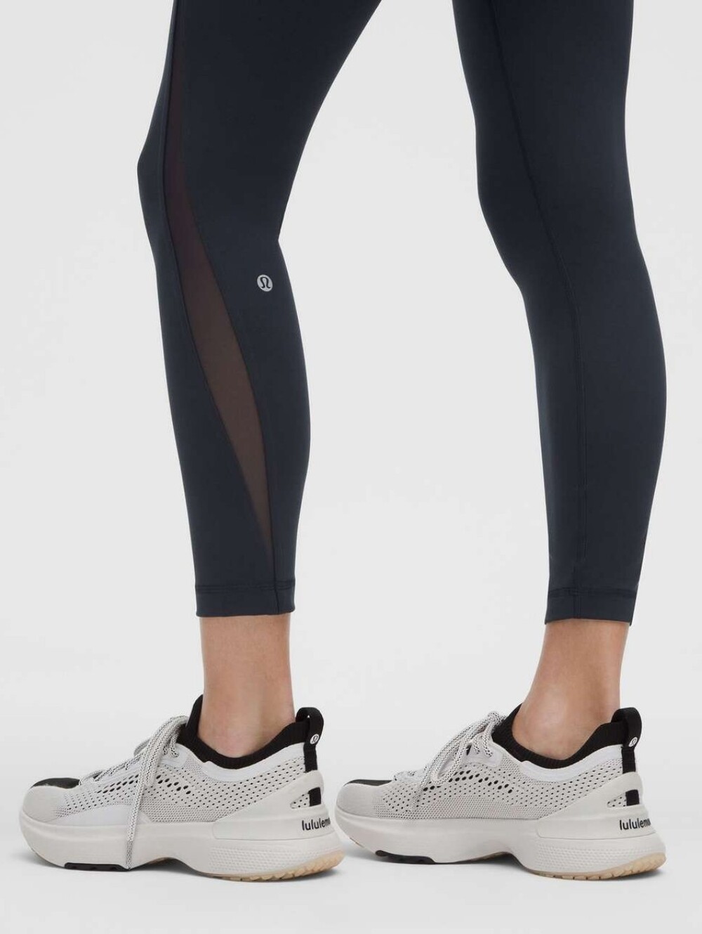 lululemon wunder train mesh panel high-rise tight